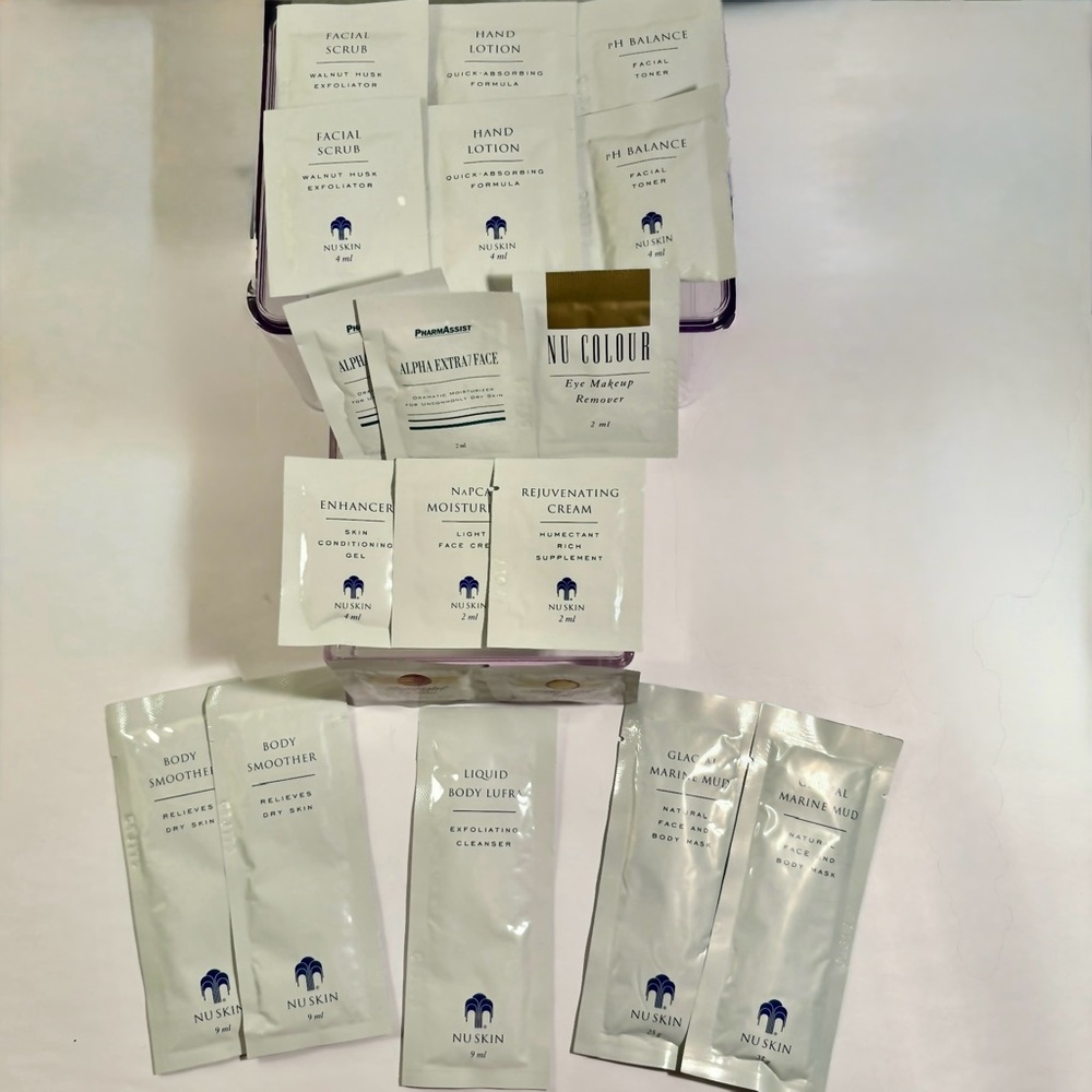 NU SKIN Assortment Pack 17 Singles Net wt. 131 ml